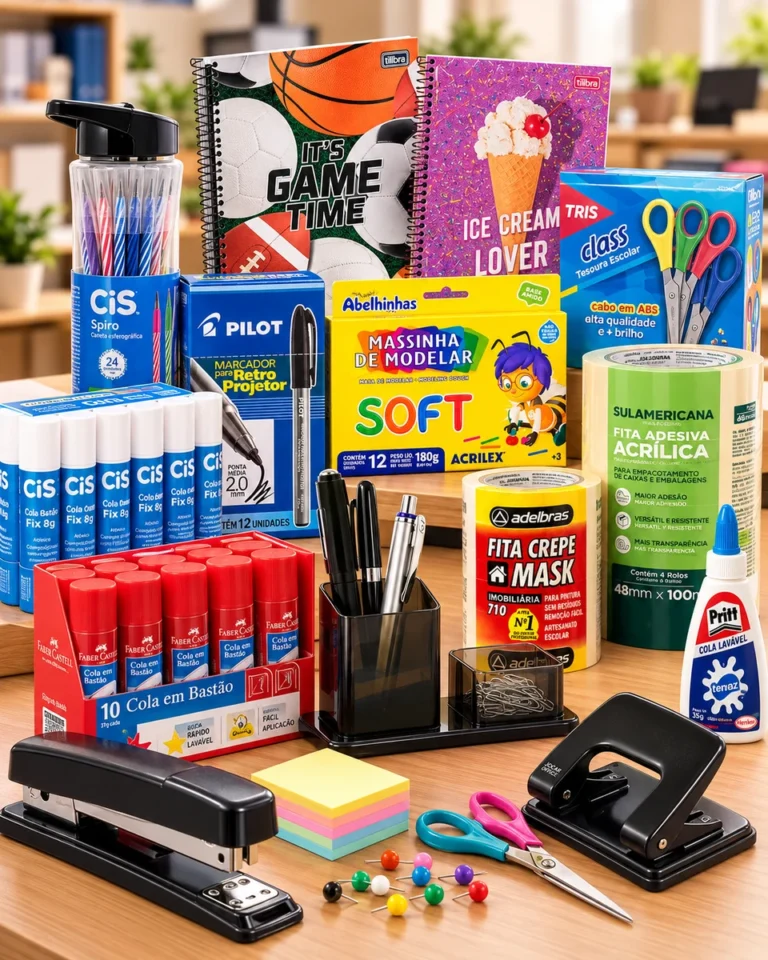 Produtos de Escritório e organização
